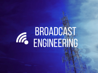 RF antennas on broadcast tower